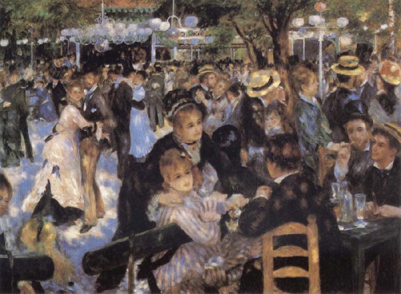 Pierre-Auguste Renoir Bal au Moulin de la Galette Sweden oil painting art